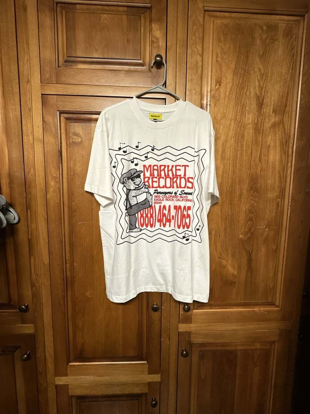 Market Records Graphic T-Shirt White